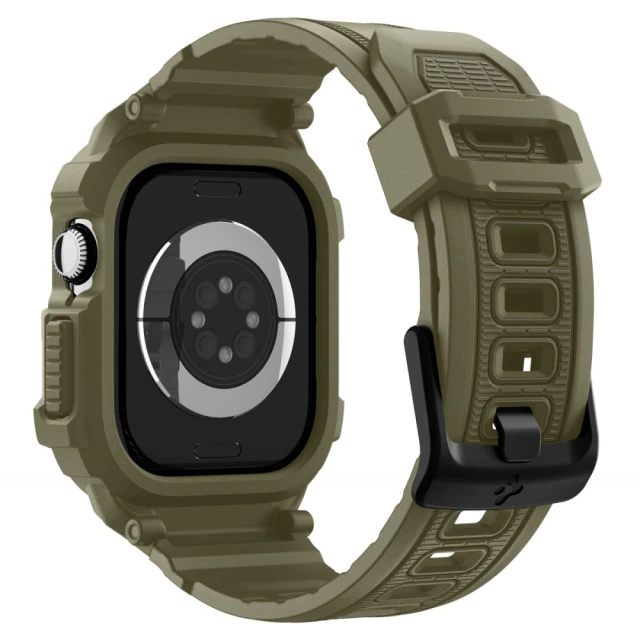 Чехол-ремешок Spigen Rugged Armor Pro V2 для Apple Watch 11 | 10 46 mm Vintage Khaki (ACS10507)