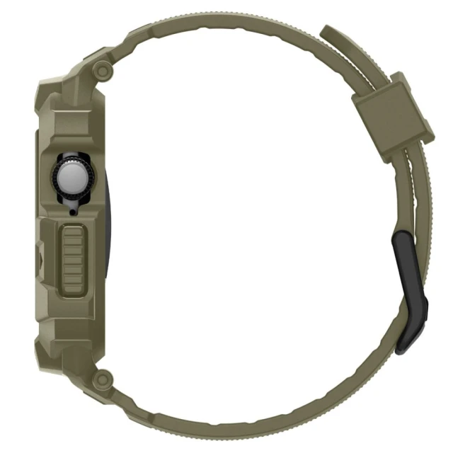 Чехол-ремешок Spigen Rugged Armor Pro V2 для Apple Watch 11 | 10 46 mm Vintage Khaki (ACS10507)