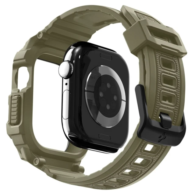 Чехол-ремешок Spigen Rugged Armor Pro V2 для Apple Watch 11 | 10 46 mm Vintage Khaki (ACS10507)
