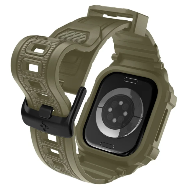 Чехол-ремешок Spigen Rugged Armor Pro V2 для Apple Watch 11 | 10 46 mm Vintage Khaki (ACS10507)