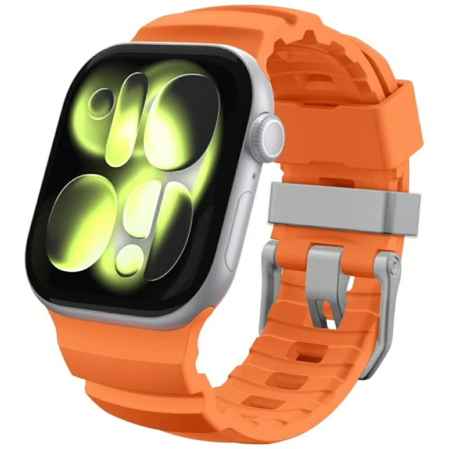 Ремінець Spigen WBS2 Band для Apple Watch 49 | 46 | 45 | 42 mm (1-3 series) Orange (AMP10509)