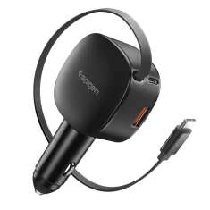 Автомобільний зарядний пристрій Spigen EV603BT Essential Car Charger 60W Black (ACP10515)