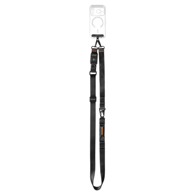 Ремінець Spigen DA30M Universal Lanyard Strap Crossbody Black (AFA10616)