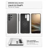 Чохол Spigen Liquid Air Mag для Samsung Galaxy S26 Ultra Marble Grey with MagSafe (ACS10675)