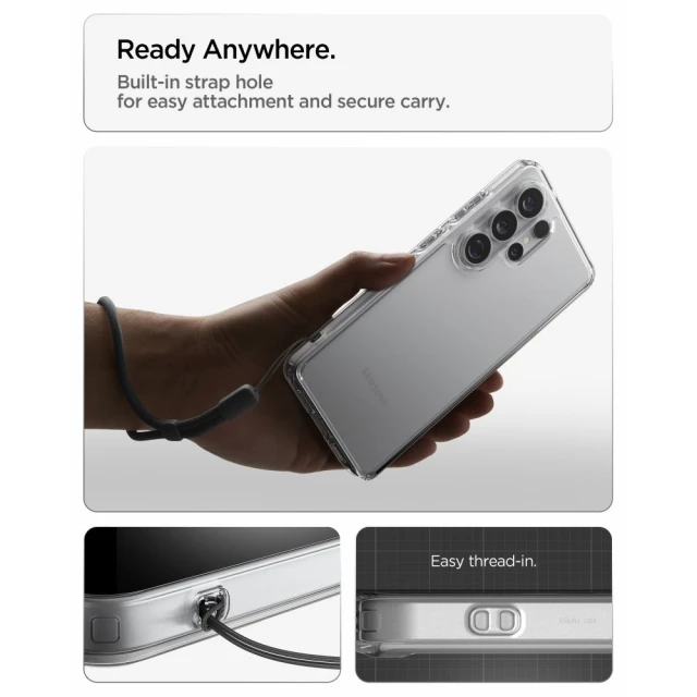 Чохол Spigen Ultra Hybrid для Samsung Galaxy S26 Ultra Crystal Clear (ACS10677)