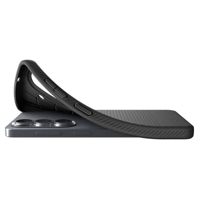 Чехол Spigen Liquid Air для Samsung Galaxy S26 Plus Matte Black (ACS10700)