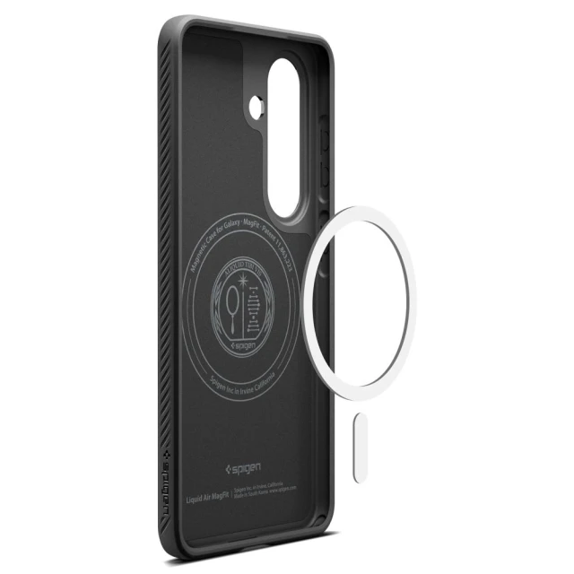 Чохол Spigen Liquid Air Mag для Samsung Galaxy S26 Plus Matte Black with MagSafe (ACS10704)