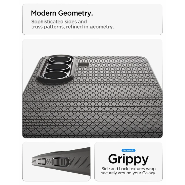 Чехол Spigen Liquid Air Mag для Samsung Galaxy S26 Plus Marble Grey with MagSafe (ACS10705)