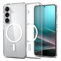 Чохол Spigen Ultra Hybrid Mag для Samsung Galaxy S26 Plus Clear/White with MagSafe (ACS10709)