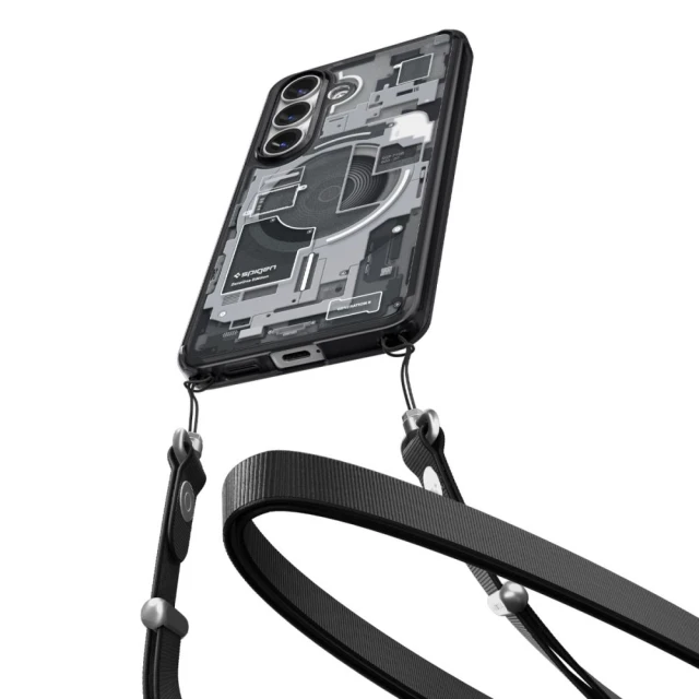 Чохол Spigen Ultra Hybrid Mag для Samsung Galaxy S26 Plus Zero One Black with MagSafe (ACS10711)