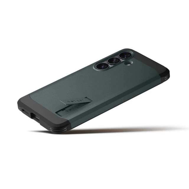 Чохол Spigen Tough Armor Mag для Samsung Galaxy S26 Plus Abyss Green with MagSafe (ACS10715)