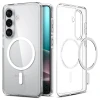 Чохол Spigen Ultra Hybrid Mag для Samsung Galaxy S26 Clear/White with MagSafe (ACS10734)