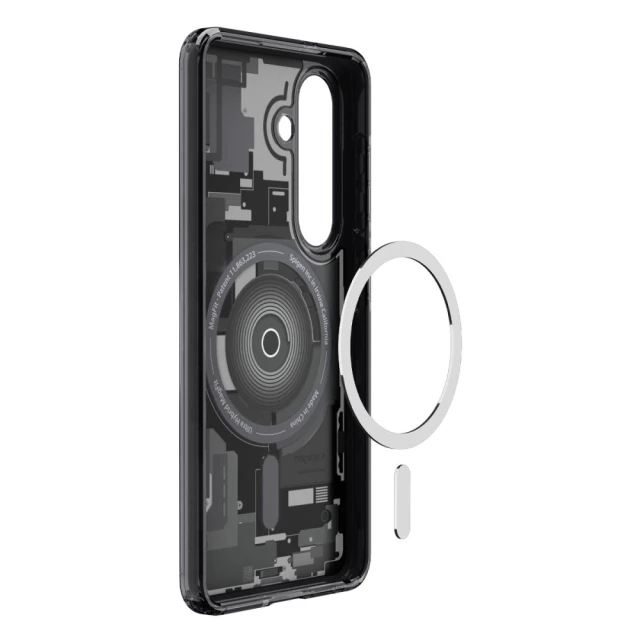 Чохол Spigen Ultra Hybrid Mag для Samsung Galaxy S26 Zero One Black with MagSafe (ACS10736)