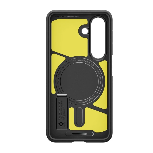 Чохол Spigen Tough Armor Mag для Samsung Galaxy S26 Black with MagSafe (ACS10738)