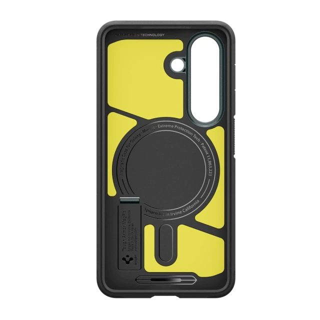 Чохол Spigen Tough Armor Mag для Samsung Galaxy S26 Abyss Green with MagSafe (ACS10740)