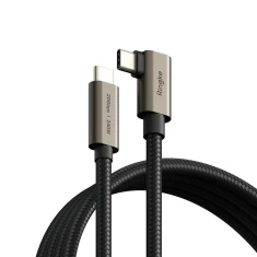 Кабель Ringke 90 Degree USB 3.2 Gen to USB-C 240W 2 m Black (8800293851486)