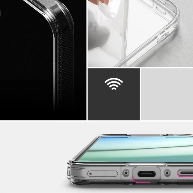 Чохол Ringke Fusion для Samsung Galaxy A36 5G (A366) | A56 5G (A566) Clear (8800293852063)
