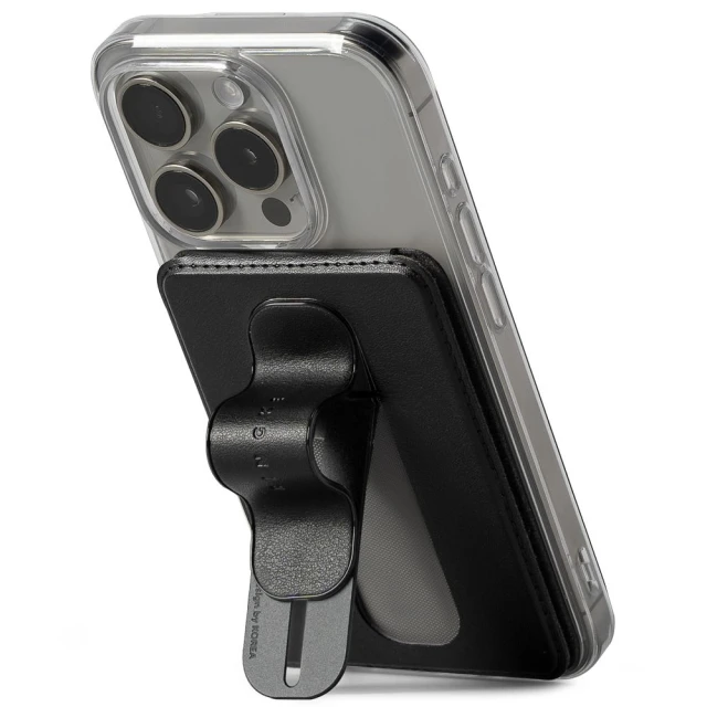 Магнітний гаманець Ringke Wallet Slide Grip Black with MagSafe (8800293852469)