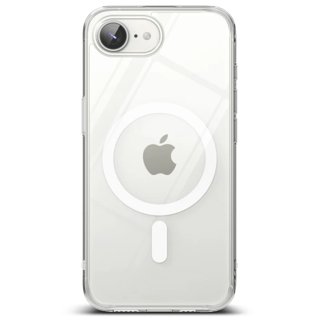 Чохол Ringke Fusion Magnetic для iPhone 16e Clear with MagSafe (8800293852605)