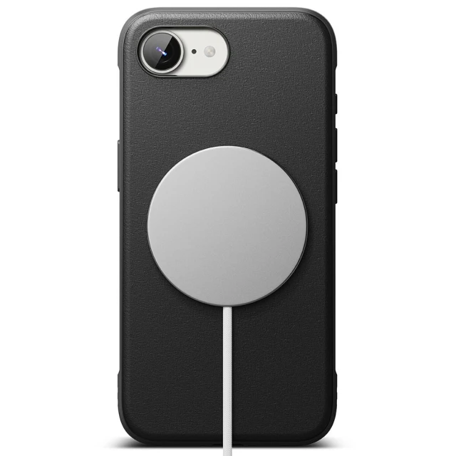 Чохол Ringke Onyx Magnetic для iPhone 16e Black with MagSafe (8800293852759)
