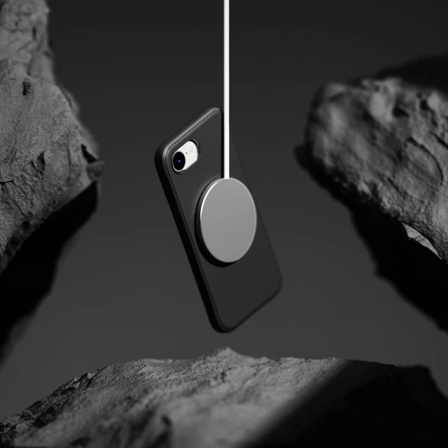 Чохол Ringke Onyx Magnetic для iPhone 16e Black with MagSafe (8800293852759)