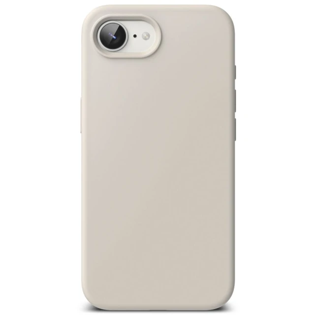 Чохол Ringke Silicone Magnetic для iPhone 16e Stone with MagSafe (8800293852841)