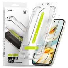 Захисне скло Ringke з монтажним комплектом Easy Slide для Google Pixel 9a Clear (2 pack) (8800293853497)