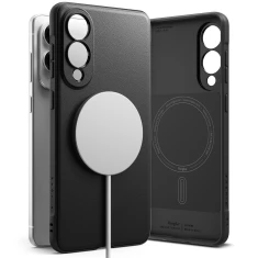 Чохол Ringke Onyx Magnetic для Samsung Galaxy S25 Edge (S937) Black with MagSafe (8800293854456)