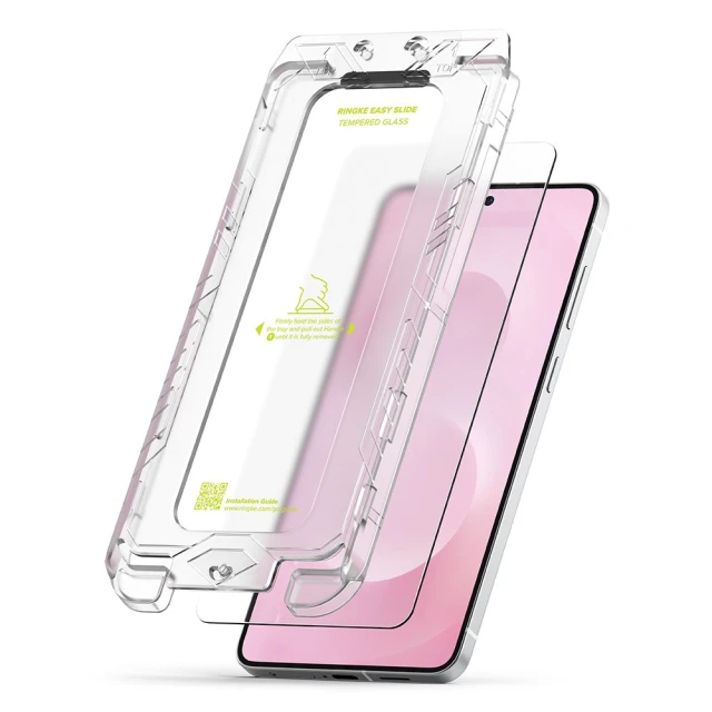 Захисне скло Ringke Easy Slide для Samsung Galaxy S25 Edge (S937) Clear (2 pack) (8800293854470)