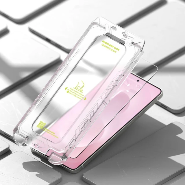 Захисне скло Ringke Easy Slide для Samsung Galaxy S25 Edge (S937) Clear (2 pack) (8800293854470)