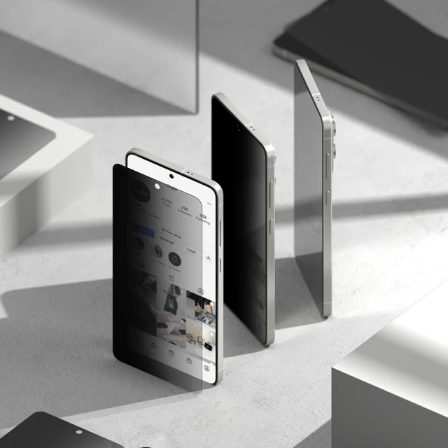 Захисне скло Ringke Easy Slide для Samsung Galaxy S25 Edge (S937) Privacy (2 pack) (8800293854494)