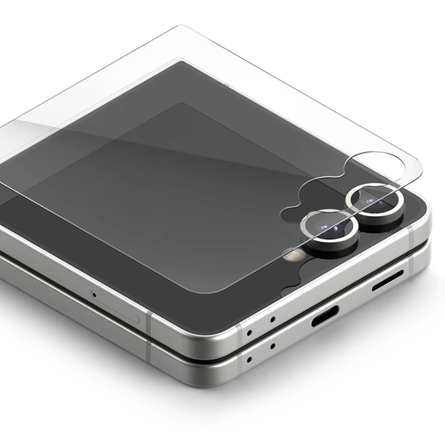 Захисне скло Ringke Cover Display Pro для Samsung Galaxy Flip7 (F766) Clear (2 pack) (8800293855903)