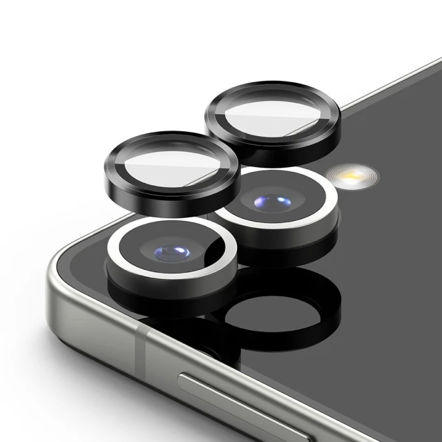 Защитное стекло Ringke для камеры Samsung Galaxy Flip7 (F766) Camera Frame Protector (2 pack) Black (8800293855927)