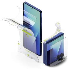 Захисне скло Ringke 3-in-1 Protector Pro для Samsung Galaxy Flip7 (F766) Clear (8800293855965)