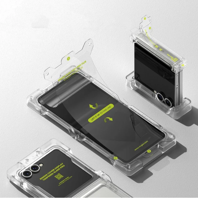 Захисне скло Ringke 3-in-1 Protector Pro для Samsung Galaxy Flip7 (F766) Clear (8800293855965)