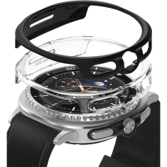 Чехол Ringke Slim для Samsung Galaxy Watch 8 Classic 46 mm Clear Matte Black (2 pack) (8800293855989)
