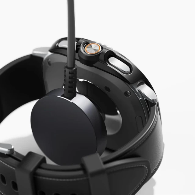 Чохол Ringke Slim для Samsung Galaxy Watch 8 Classic 46 mm Clear Matte Black (2 pack) (8800293855989)