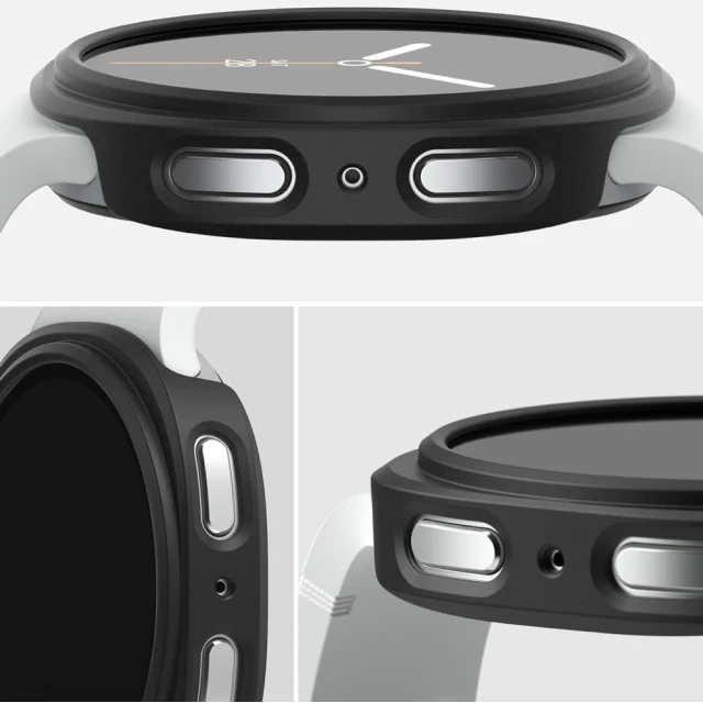 Чохол Ringke Slim для Samsung Galaxy Watch 8 40 mm Clear Matte Black (2 pack) (8800293856047)