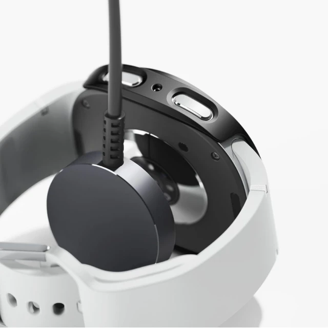 Чохол Ringke Slim для Samsung Galaxy Watch 8 44 mm Clear Matte Black (2 pack) (8800293856146)