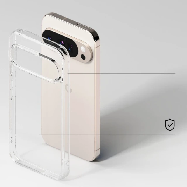 Чохол Ringke Fusion для Google Pixel 10 Pro XL Clear (8800293856696)