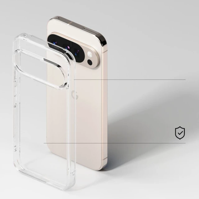Чохол Ringke Fusion для Google Pixel 10 | 10 Pro Clear (8800293856962)