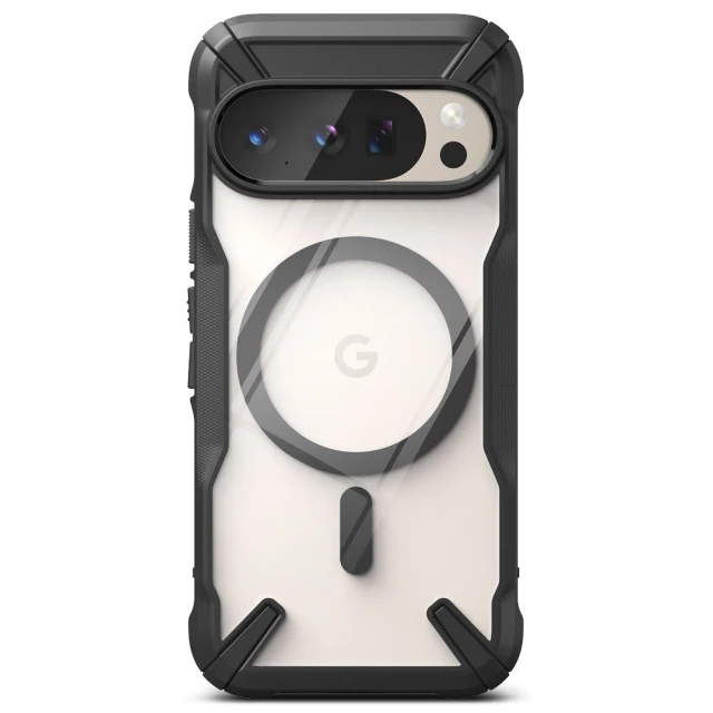 Чохол Ringke Fusion X Magnetic для Google Pixel 10 | 10 Pro Black with MagSafe (8800293857112)