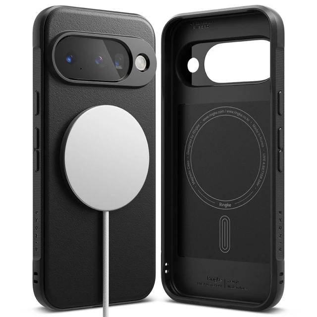 Чохол Ringke Onyx Magnetic для Google Pixel 10 Black with MagSafe (8800293857419)
