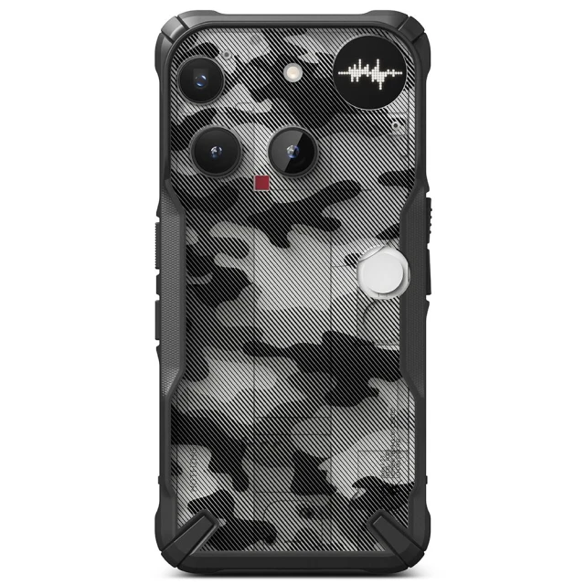 Чехол Ringke Fusion X для Nothing Phone 3 Camo Black (8800293859291)