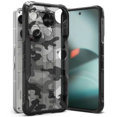 Чохол Ringke Fusion X для Nothing Phone 3 Camo Black (8800293859291)