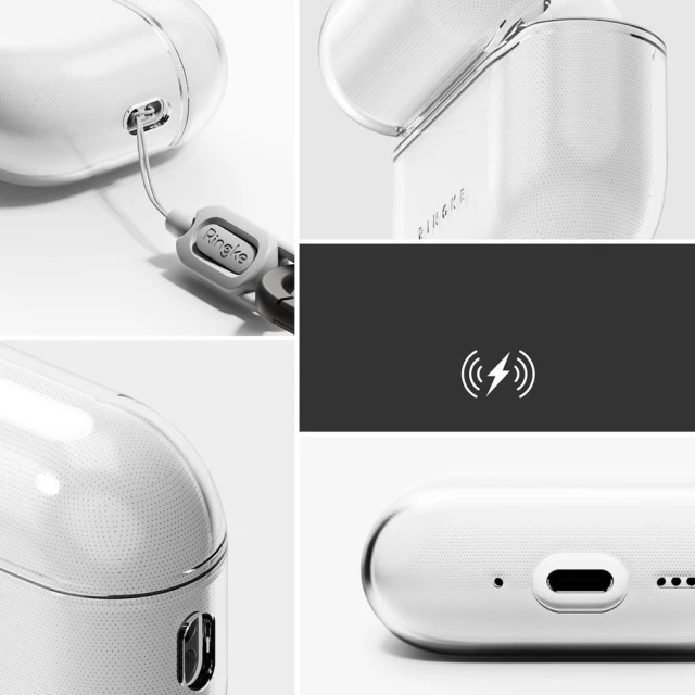 Чохол для навушників Ringke Air для AirPods Pro 3 Clear (8800293859345)