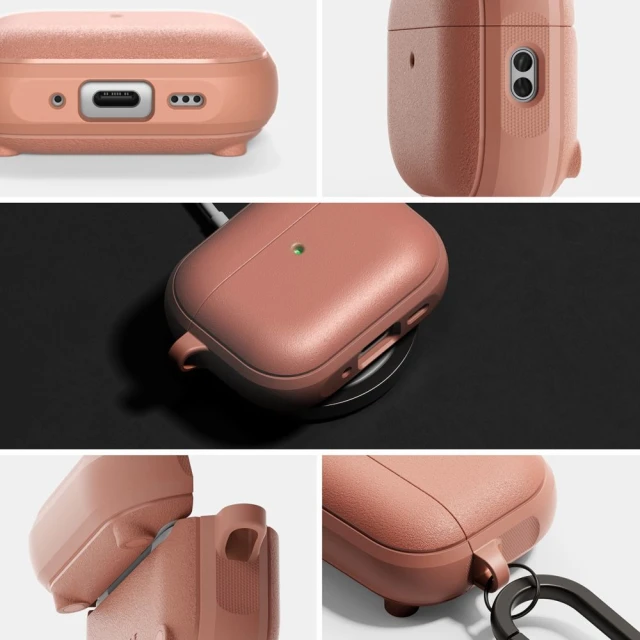 Чохол Ringke Onyx Magnetic для AirPods Pro 3 Constant Coral with MagSafe (8800293859383)