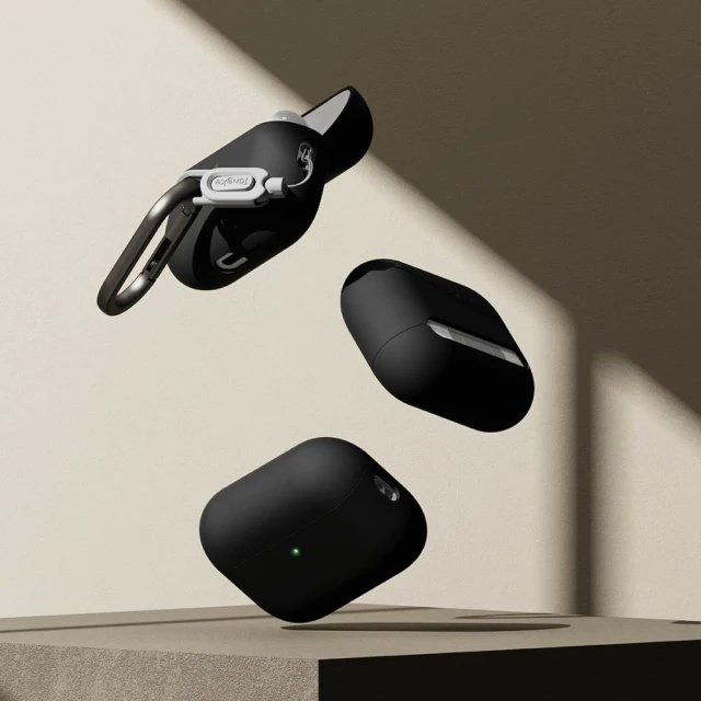 Чехол для наушников Ringke Silicone для AirPods Pro 3 Black (8800293859406)