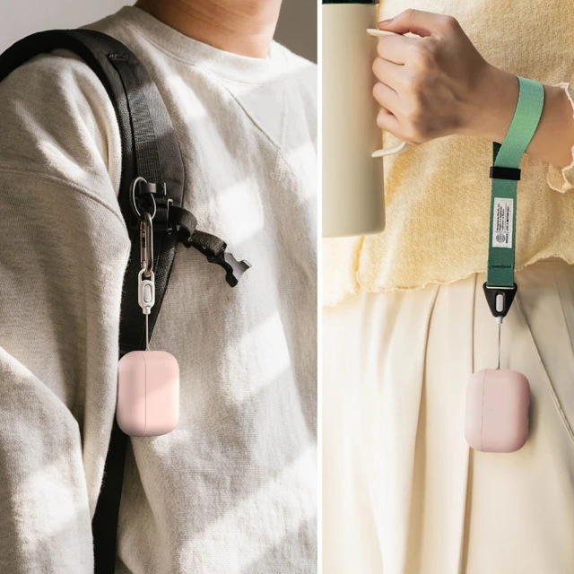 Чохол для навушників Ringke Silicone для AirPods Pro 3 Pink Sand (8800293859413)