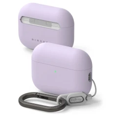 Чохол для навушників Ringke Silicone для AirPods Pro 3 Light Purple (8800293859437)